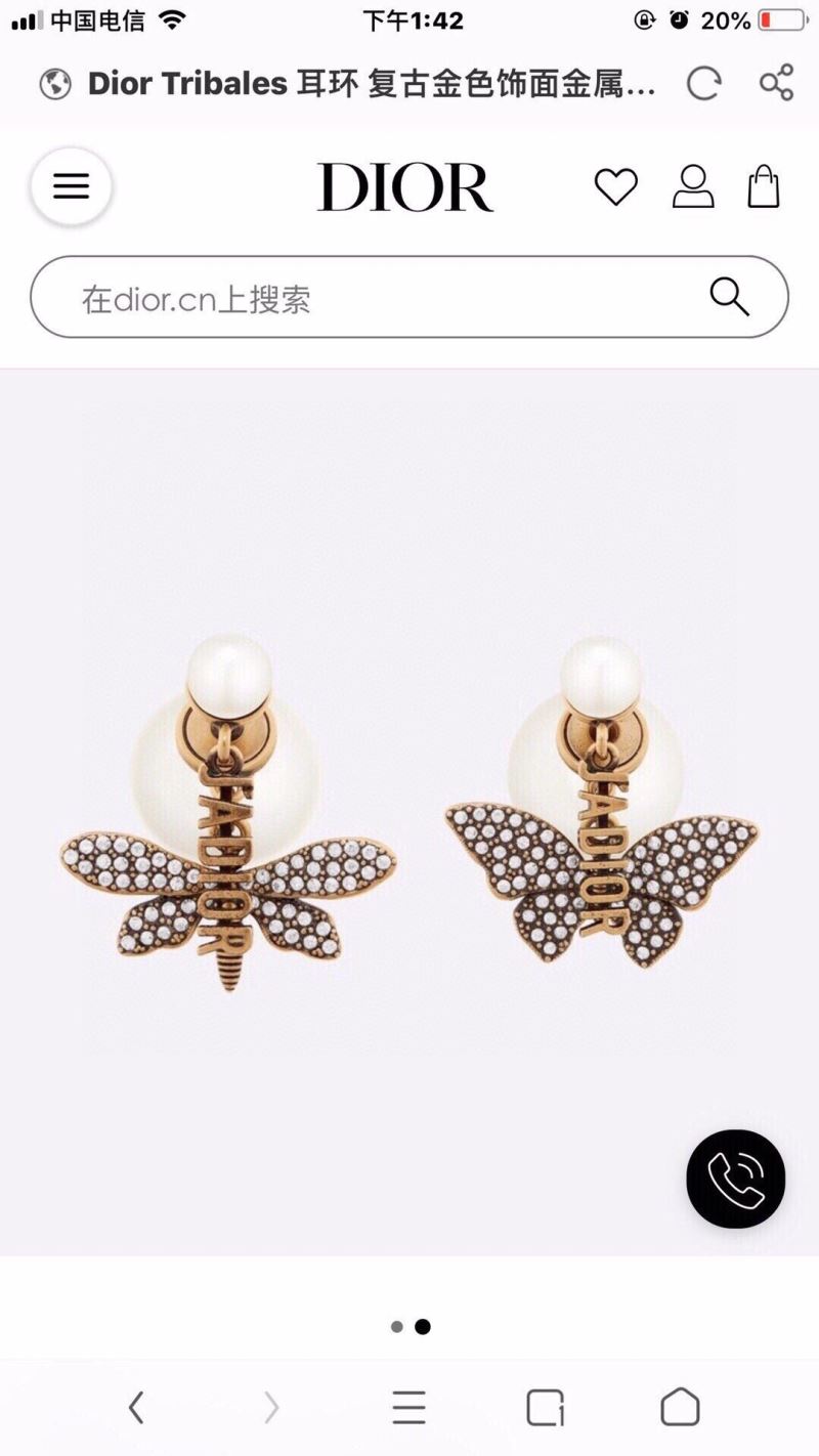 chr1st1an D10r earrings
